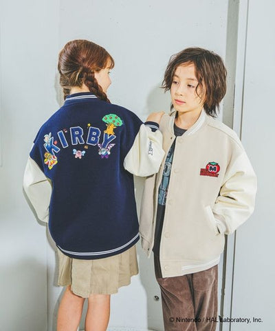 Kirby kids varsity jacket - official product photo 15