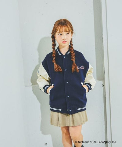 Kirby kids varsity jacket - official product photo 17