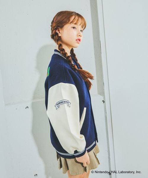 Kirby kids varsity jacket - official product photo 22