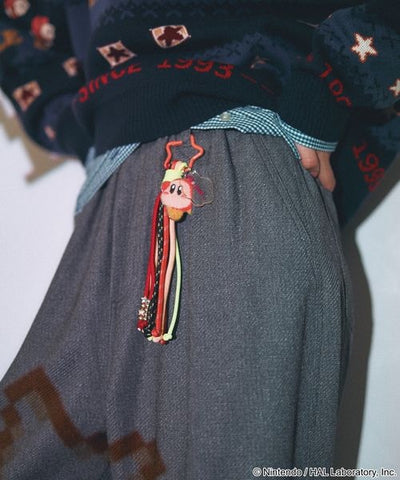 Kirby paracord bag charm - official product photo 6