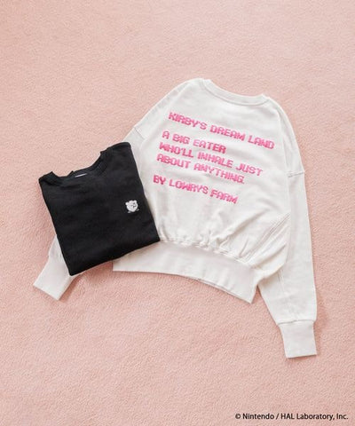 Kirby pixel art sweatshirt - official product photo 1