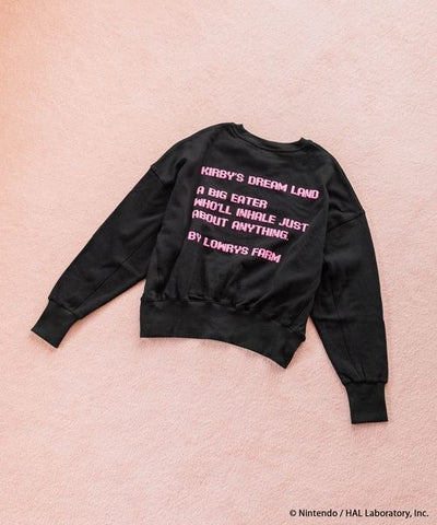 Kirby pixel art sweatshirt - official product photo 2