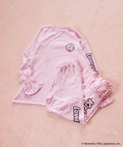 Kirby ruffle loungewear set - official product photo 2