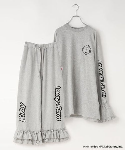 Kirby ruffle loungewear set - official product photo 4