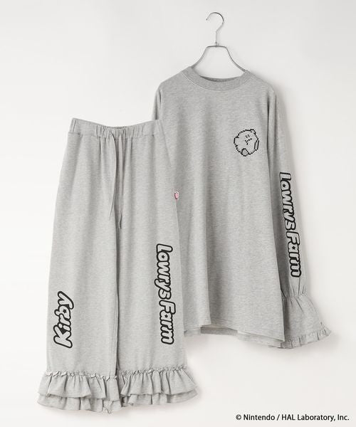 Kirby ruffle loungewear set - official product photo 4