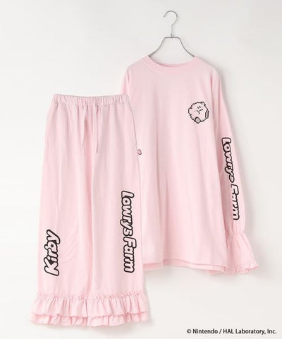 Kirby ruffle loungewear set - official product photo 5