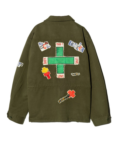 Kiyoshiro Imawano 55th Anniversary - THE TIMERS Military Shirt Jacket - product detail