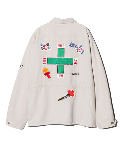 Kiyoshiro Imawano 55th Anniversary - THE TIMERS Military Shirt Jacket - product detail