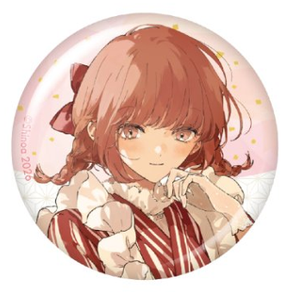 Kono Koi wo Hoshi ni wa Negawanai - Can Badge - Haikara-san Ver. - Design 2