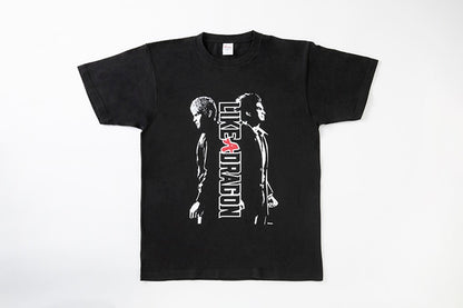 Black Like a Dragon T-shirt with Kiryu Kazuma and Ichiban Kasuga front print