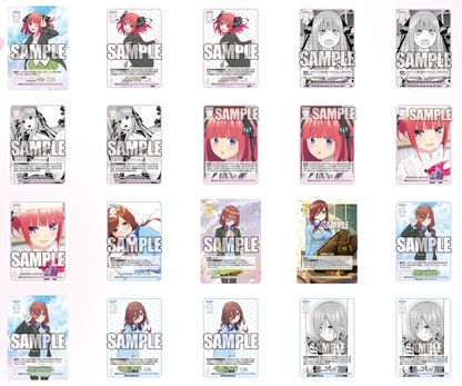 The Quintessential Quintuplets Card Game vol.1 BOX