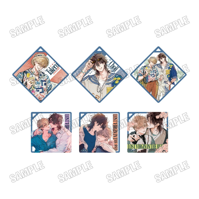 Lost Virgin in the bed - acrylic keychain complete box