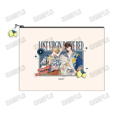 Lost Virgin in the bed - pouch with acrylic charm