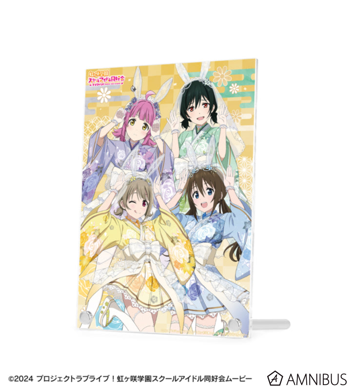 Love Live! Nijigasaki Wa Bunny ver. A5 Acrylic Panels official product image