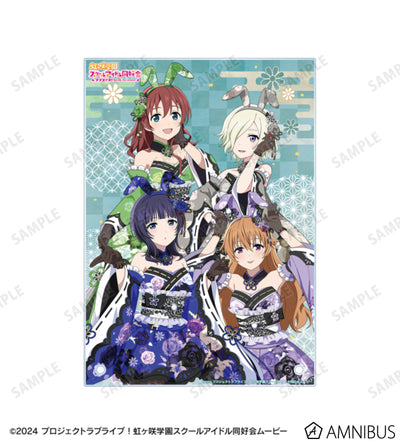 Love Live! Nijigasaki Wa Bunny ver. A5 Acrylic Panels official product image