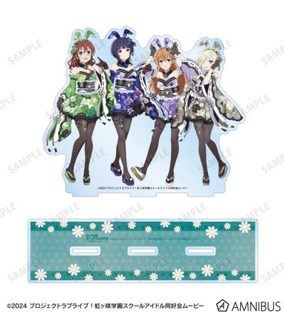 Love Live! Nijigasaki Wa Bunny ver. Diorama Acrylic Stands official product image