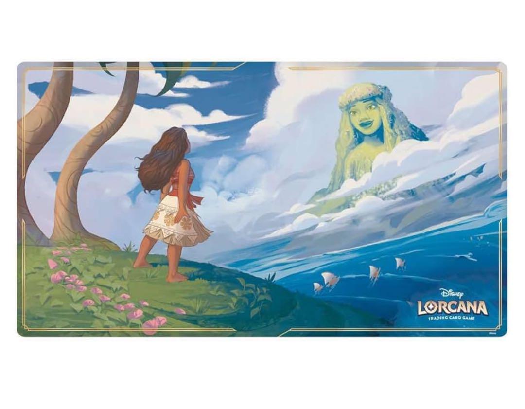 DISNEY LORCANA: INTO THE INKLANDS - JAPANESE VERSION OFFICIAL PLAYMAT HOW FAR I'LL GO