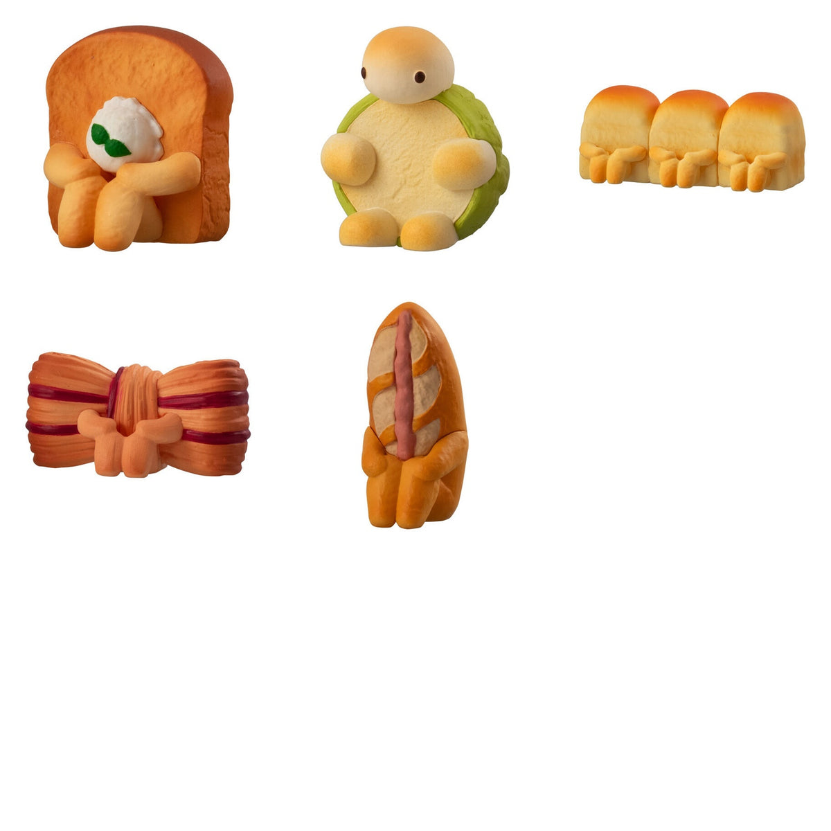 Machiboke Bread Vol.6 complete set of 5 types