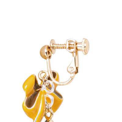 Mami Tomoe Soul Gem earrings by Mayla - clip-on fastening