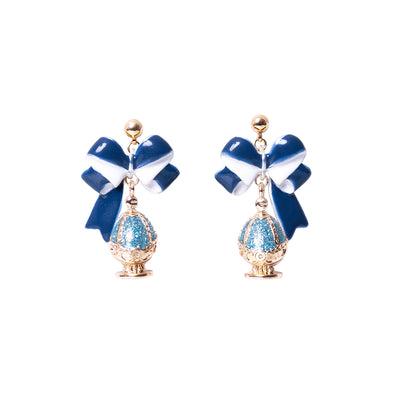 Sayaka Miki Soul Gem earrings by Mayla - front view