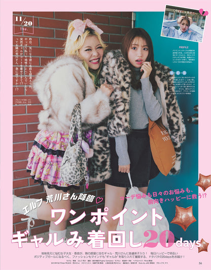 Non-no November 19 2025 - Jan/Feb 2026 Combined Issue + My Hero Academia Calendar Bonus