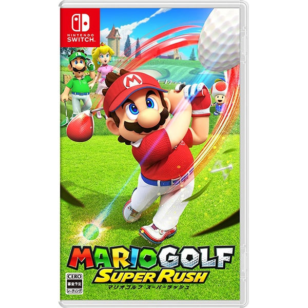 Mario Golf: Super Rush - Nintendo Switch - Japanese retail cover