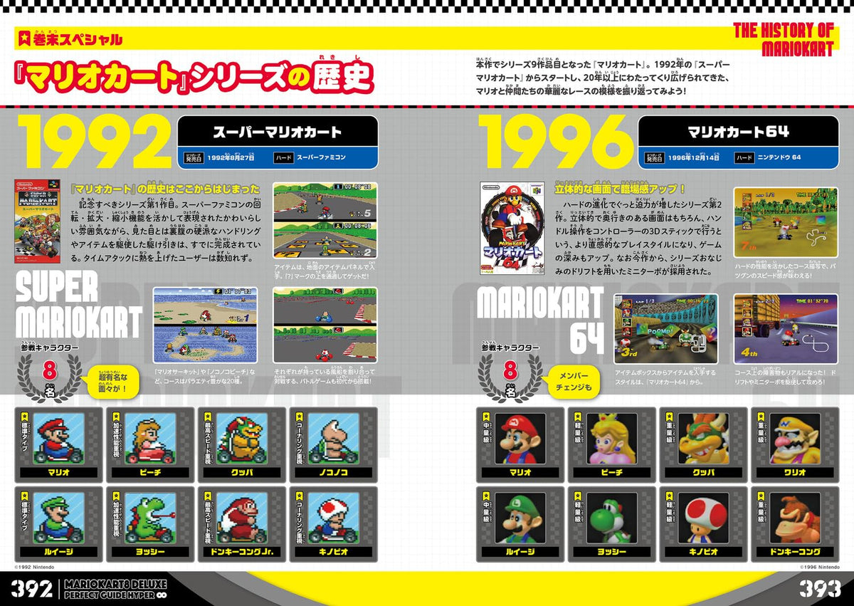 Mario Kart 8 Deluxe - Perfect Guide Chou Infinity - Japanese - publisher preview 5