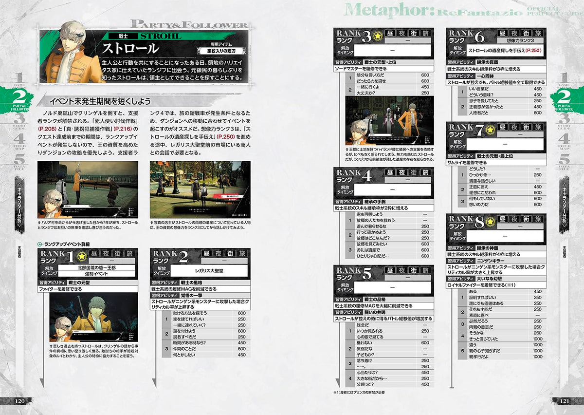Metaphor: ReFantazio - Official Perfect Guide - Japanese - publisher preview 5