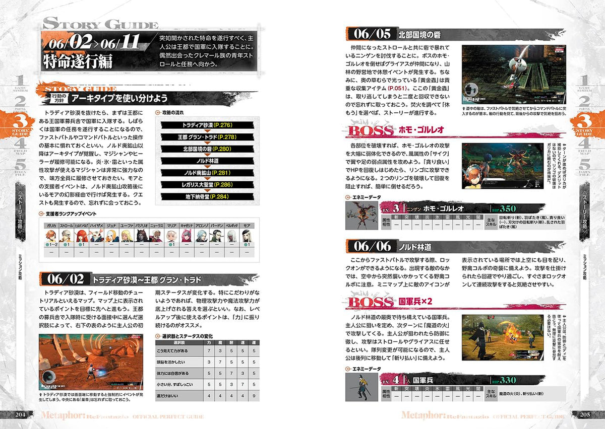 Metaphor: ReFantazio - Official Perfect Guide - Japanese - publisher preview 6
