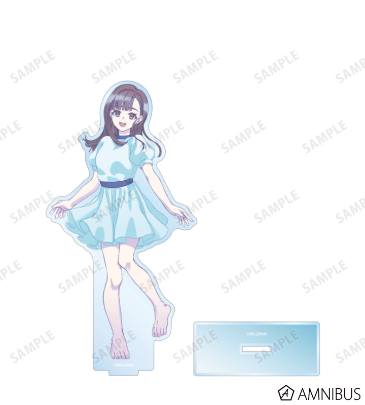 MILGRAM BIG Acrylic Stand Sea Breeze Footprints Ver. (11 Types) - official product view 7