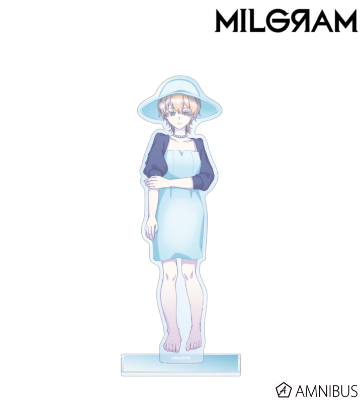 MILGRAM BIG Acrylic Stand Sea Breeze Footprints Ver. (11 Types) - official product view 10