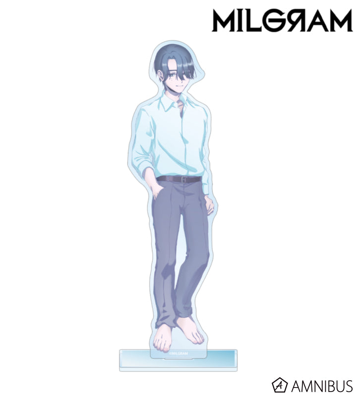 MILGRAM BIG Acrylic Stand Sea Breeze Footprints Ver. (11 Types) - official product view 12