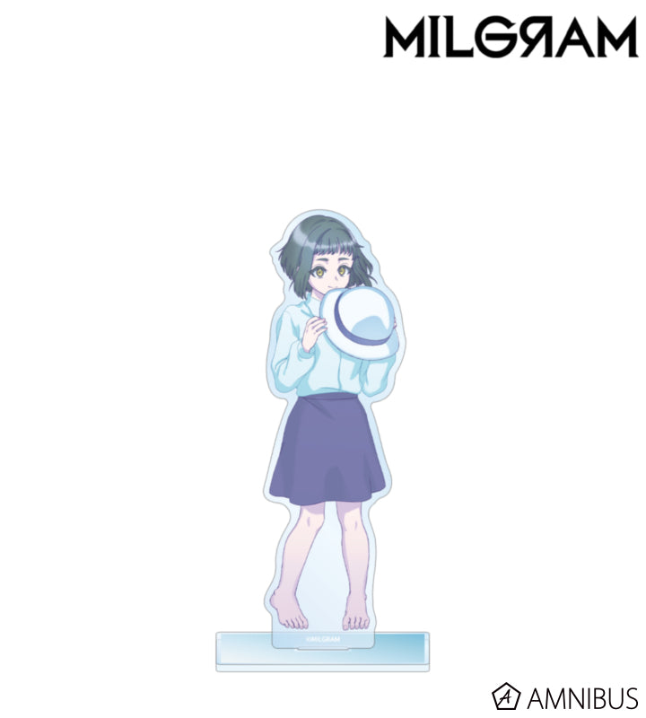 MILGRAM BIG Acrylic Stand Sea Breeze Footprints Ver. (11 Types) - official product view 18