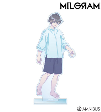 MILGRAM BIG Acrylic Stand Sea Breeze Footprints Ver. (11 Types) - official product view 20
