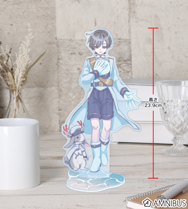 MILGRAM Extra Large Acrylic Stand Sea Breeze Footprints Ver. (11 Types) - official product view 4