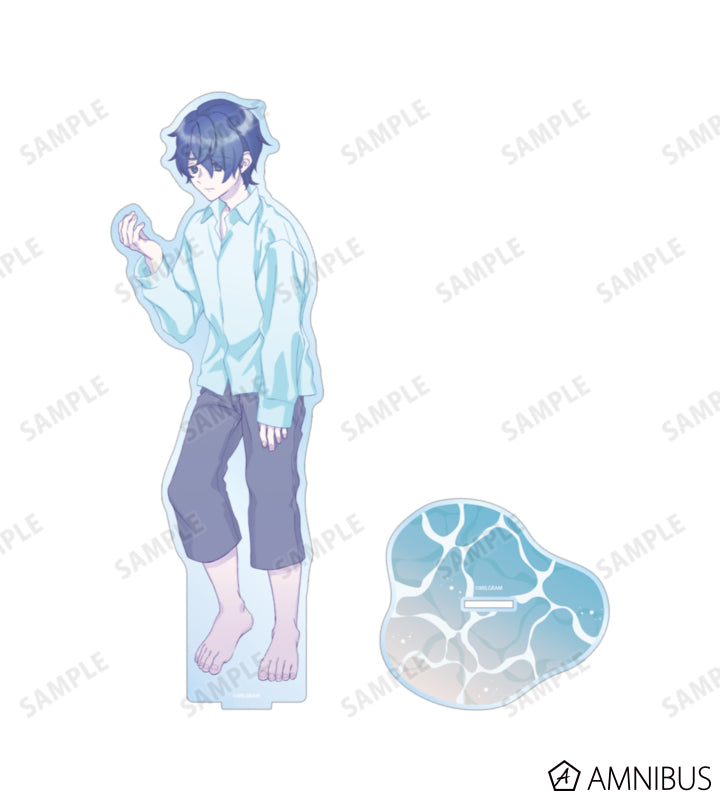 MILGRAM Extra Large Acrylic Stand Sea Breeze Footprints Ver. (11 Types) - official product view 6