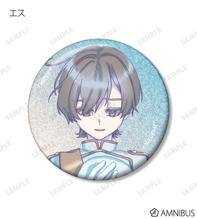 MILGRAM Trading Glitter Badges Sea Breeze Footprints Ver. BOX of 12 - official product view 2