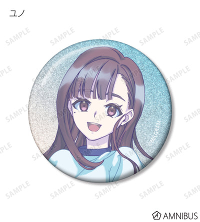 MILGRAM Trading Glitter Badges Sea Breeze Footprints Ver. BOX of 12 - official product view 5