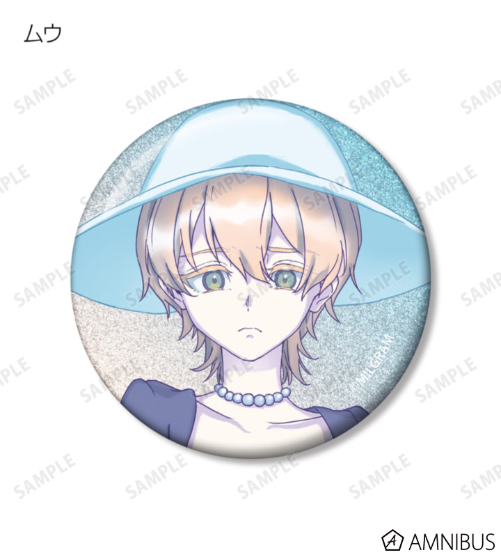 MILGRAM Trading Glitter Badges Sea Breeze Footprints Ver. BOX of 12 - official product view 7