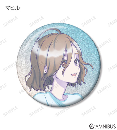 MILGRAM Trading Glitter Badges Sea Breeze Footprints Ver. BOX of 12 - official product view 9