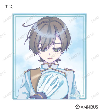 MILGRAM Trading Acrylic Cards Sea Breeze Footprints Ver. BOX of 12 - official product view 2