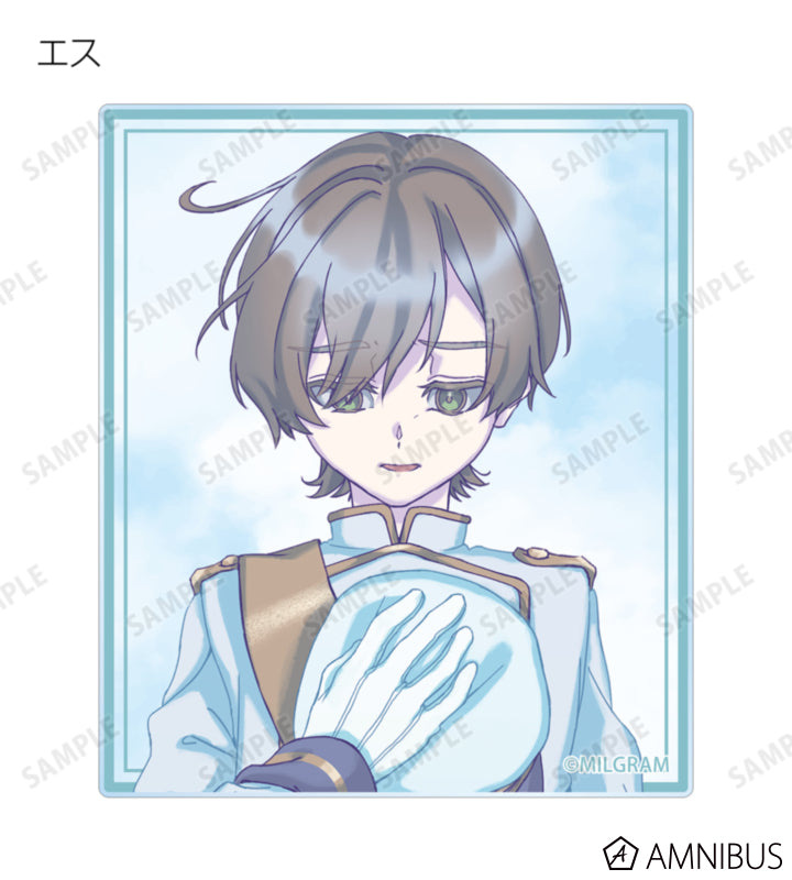 MILGRAM Trading Acrylic Cards Sea Breeze Footprints Ver. BOX of 12 - official product view 2