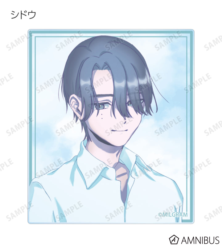 MILGRAM Trading Acrylic Cards Sea Breeze Footprints Ver. BOX of 12 - official product view 8