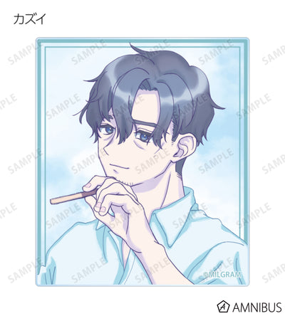 MILGRAM Trading Acrylic Cards Sea Breeze Footprints Ver. BOX of 12 - official product view 10