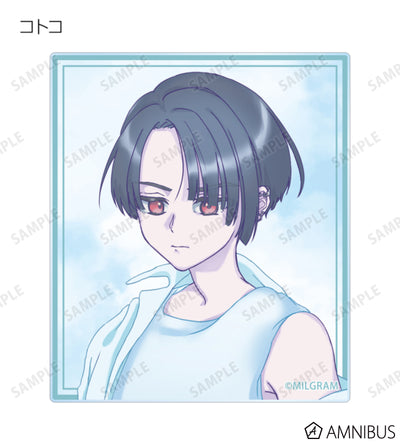 MILGRAM Trading Acrylic Cards Sea Breeze Footprints Ver. BOX of 12 - official product view 13