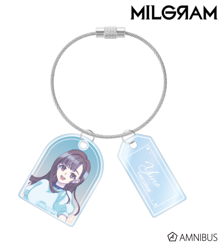 MILGRAM Double Wire Acrylic Keychain Sea Breeze Footprints Ver. (11 Types) - official product view 9