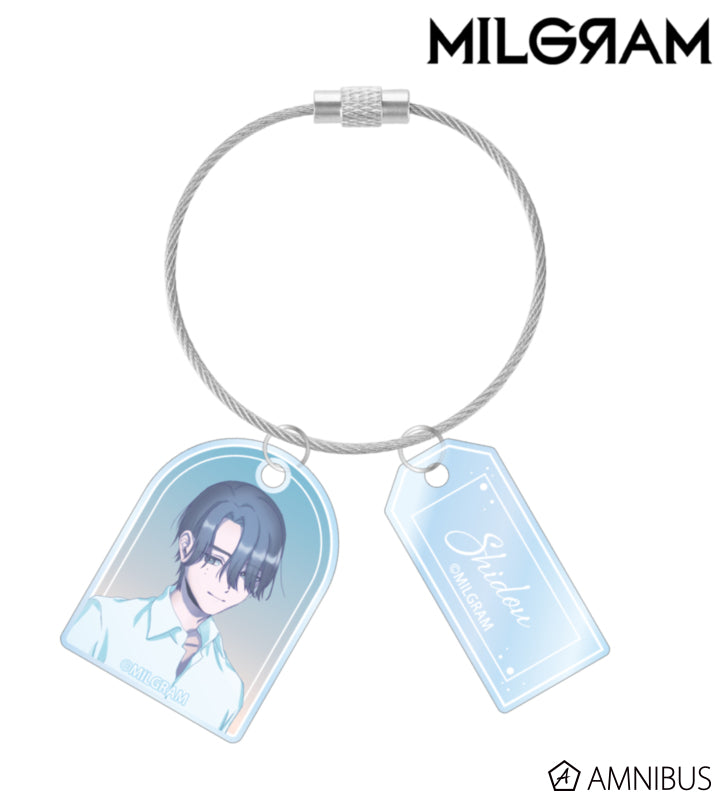 MILGRAM Double Wire Acrylic Keychain Sea Breeze Footprints Ver. (11 Types) - official product view 21