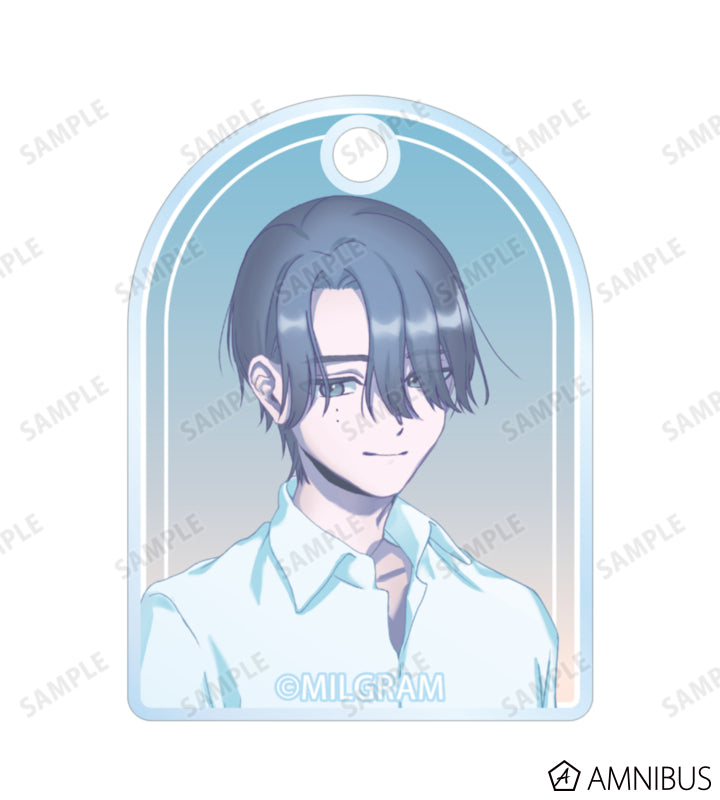 MILGRAM Double Wire Acrylic Keychain Sea Breeze Footprints Ver. (11 Types) - official product view 22