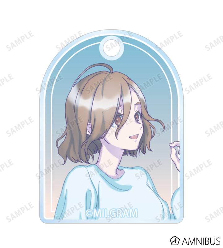 MILGRAM Double Wire Acrylic Keychain Sea Breeze Footprints Ver. (11 Types) - official product view 26