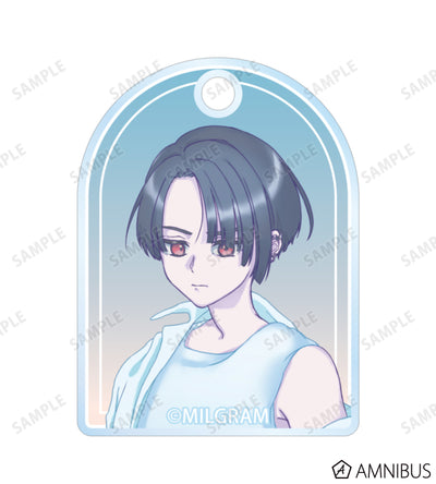 MILGRAM Double Wire Acrylic Keychain Sea Breeze Footprints Ver. (11 Types) - official product view 42